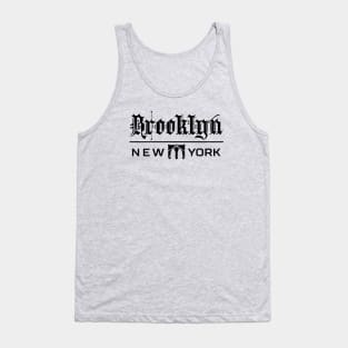 Old English Brooklyn New York Tank Top